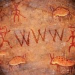 prehistoric world wide web cave paint